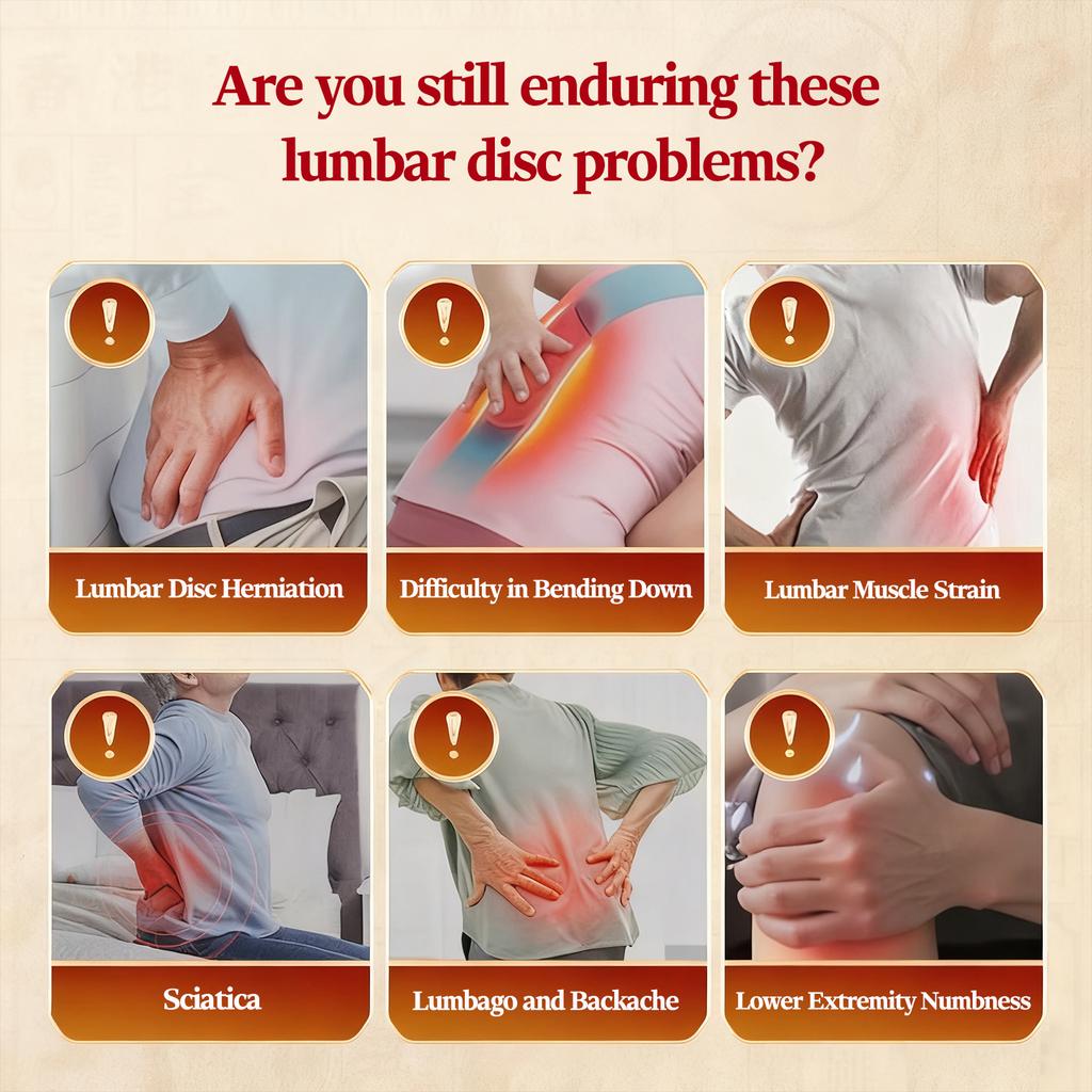 Lumbar Spine Stickers Self-heating Medical Relieve & Inflammation Pain Instantly Patch Back Pain Bone Pain,middle-aged and Elderly People