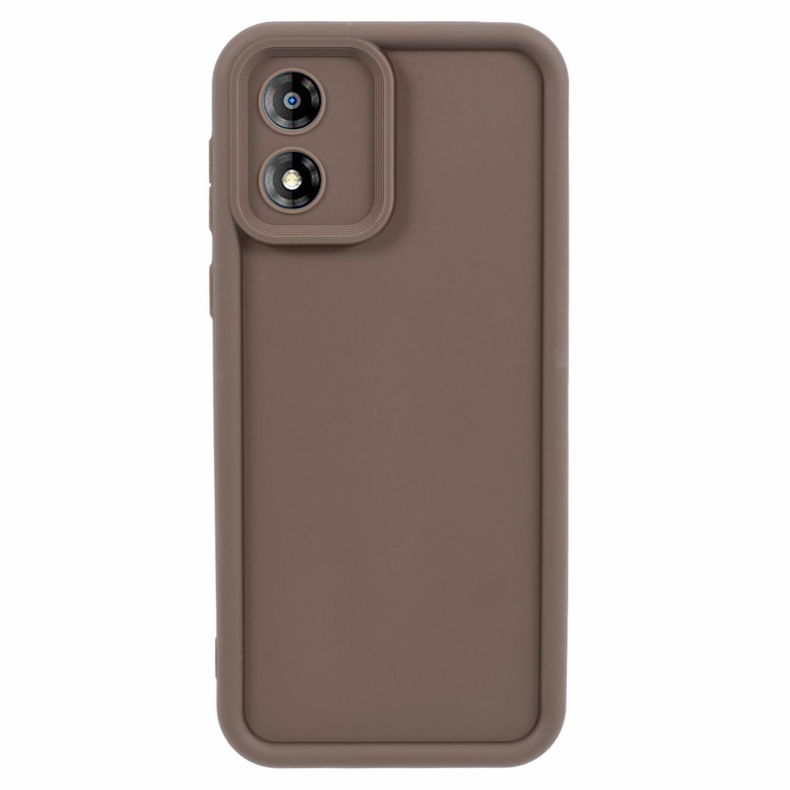 

Для Motorola Moto E13 4G Ударостійкий Чохол Оптом ТПУ Чохол для Телефона Потовщений Захисник Телефона Brown