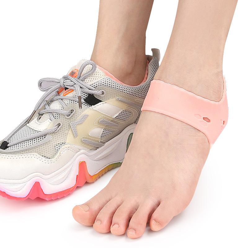 Women's Lace Heel Protectors - SEBS Anti-Cracking Foot Care Socks