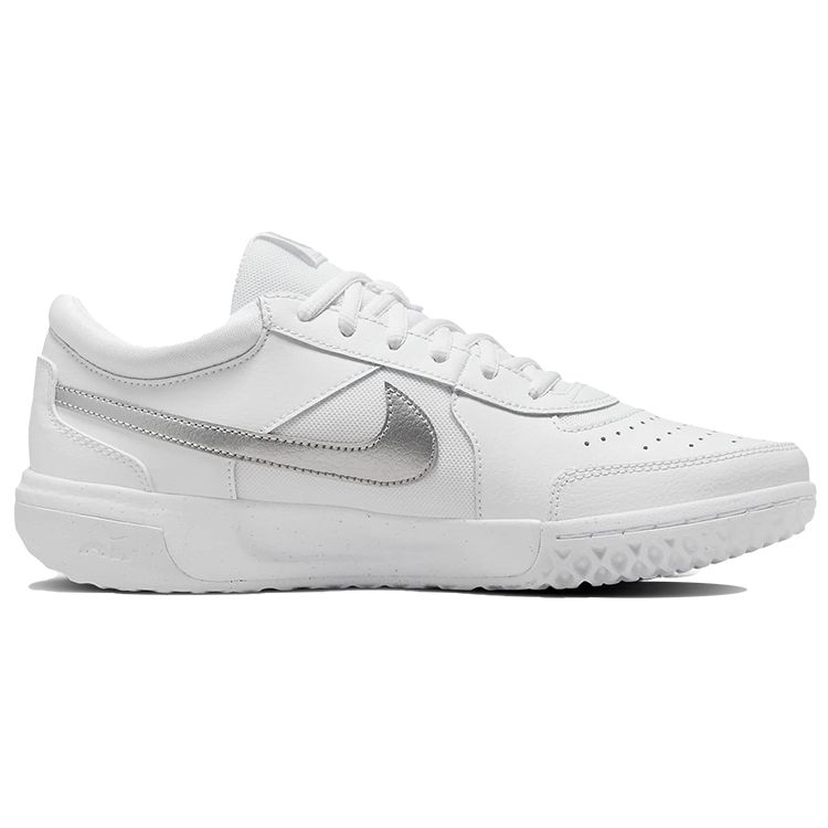 Nike Pantofi sport de damă Court Zoom Lite 3 Alb Argintiu Metalizat DH1042-101