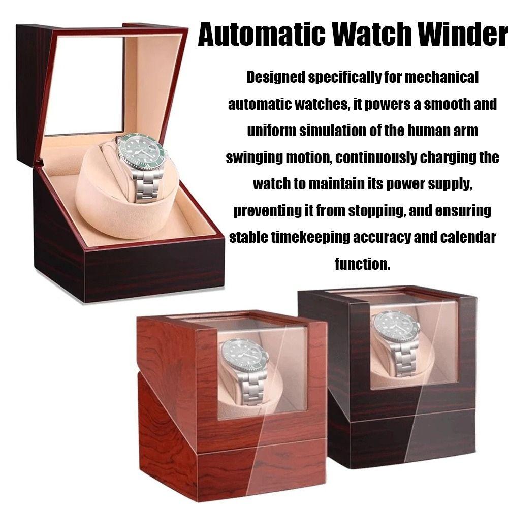 Ultra Quiet Automatic Watch Winder Silent Motor Watch Box Single Watch Winder Home Use