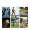 1pcs Portable Outdoor Fishing Folding Stool Travel Camping Chairs Thicken Oxford Cloth Stools Outdoor Gear Multi-scenario Application Picnic Stools