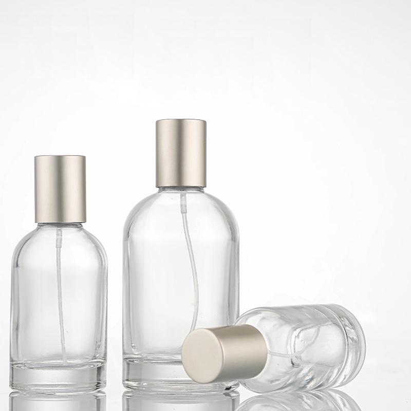 Stylish Glass Perfume Bottles: 30ml Travel-Size, 50ml Spray, and 100ml High-End Custom Options - In Stock