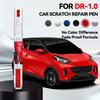 Caneta de Reparo de Pintura de Carro Retoque Removedor de Arranhões DIY Acessórios Automotivos Para DR 1.0 Azul Verde Cinza Vermelho Branco