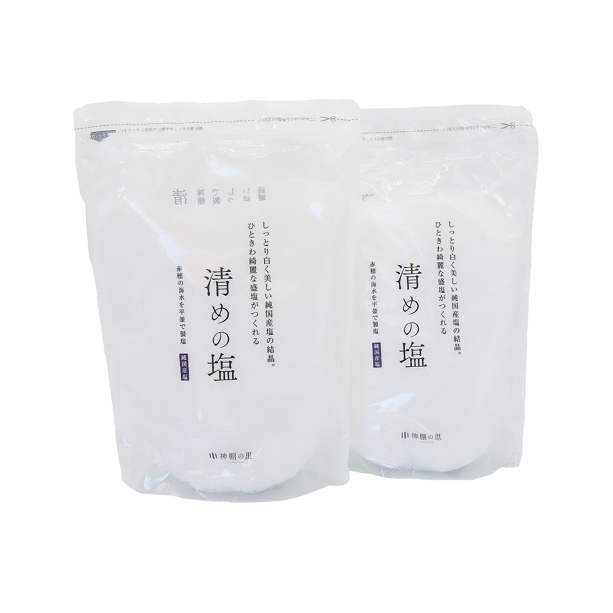 Kamidananosato Purifying Salt 1kg x 209786 (1kg 2)