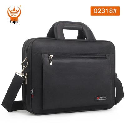 Oxford Cloth Men's Laptop Briefcase - Large Capacity Business Crossbody & Handbag