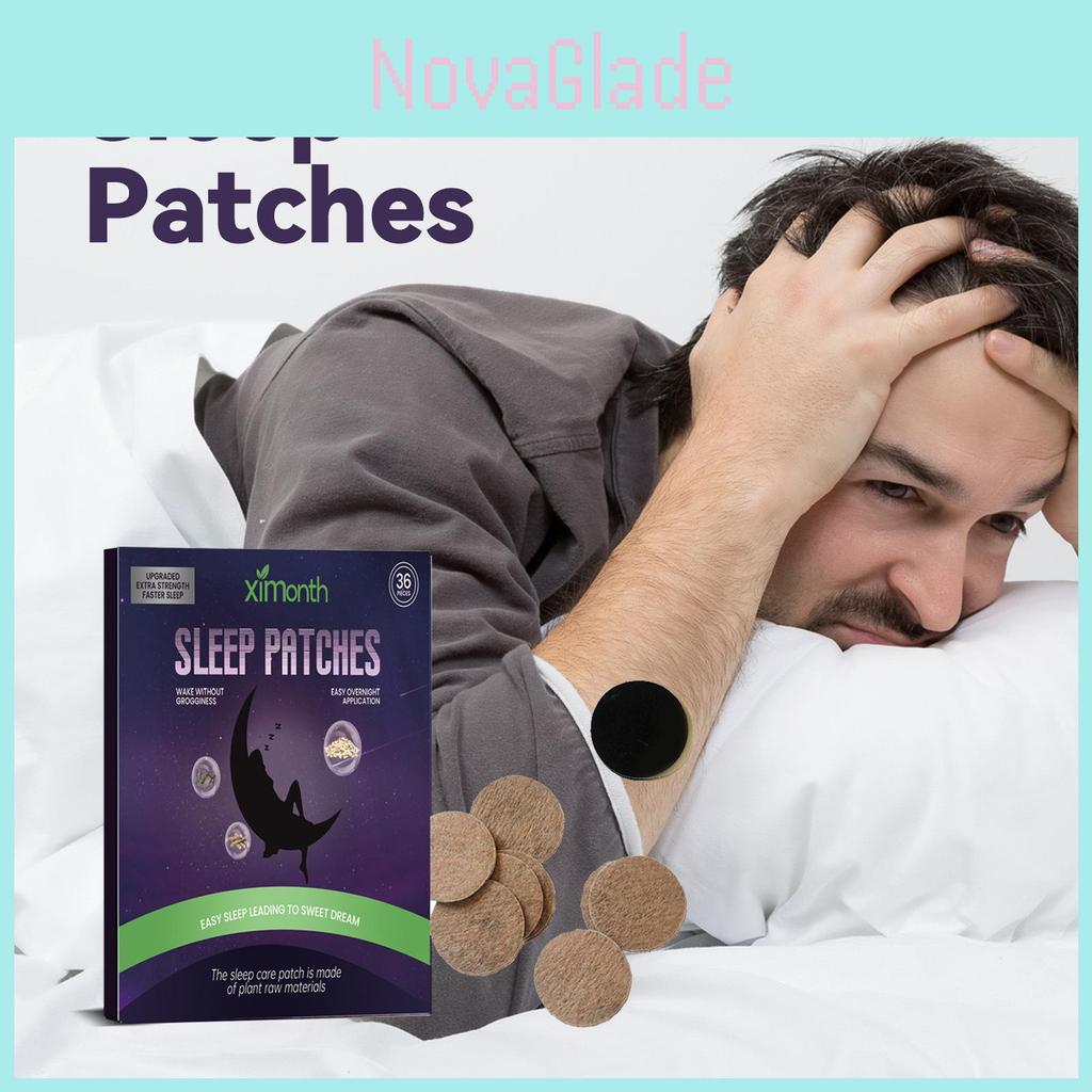 Ximonth Sleep Patches For Restful Sleep And Stress Relief 36 Pieces For Enhanced Sleep Quality