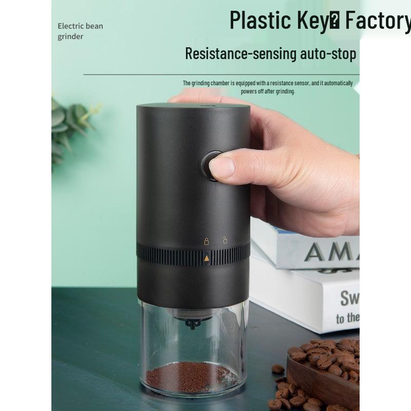 Compact Manual Electric Coffee Bean Grinder