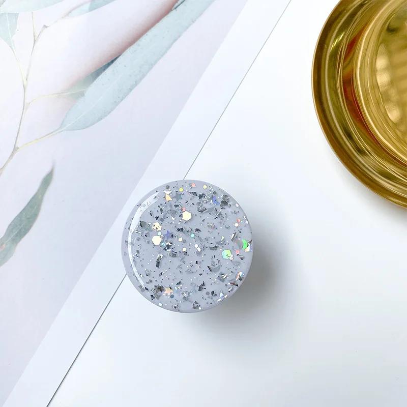 Pop Grip 3D Δαχτυλίδι Στήριξης Κινητού Τηλεφώνου Grips Tok Sockets Έναστρος Ουρανός Γκλίτερ Σταγόνα Κόλλας Κινητό Τηλέφωνο και Tablet Universal Τεμπέλης Στήριγμα