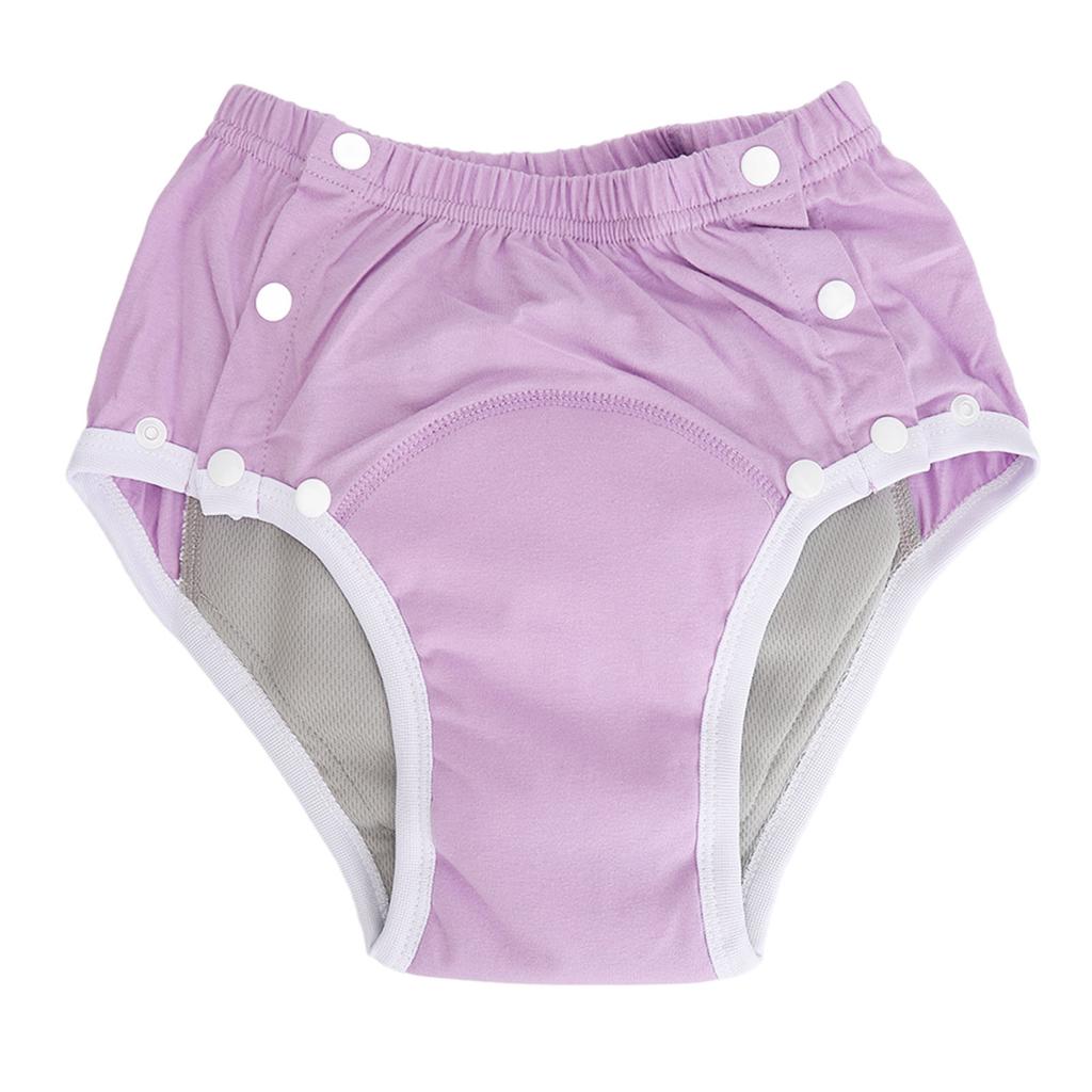 Washable Incontinence Underpants Pure Cotton Reusable Highly Absorbent Leakage Proof Adults Cloth Di