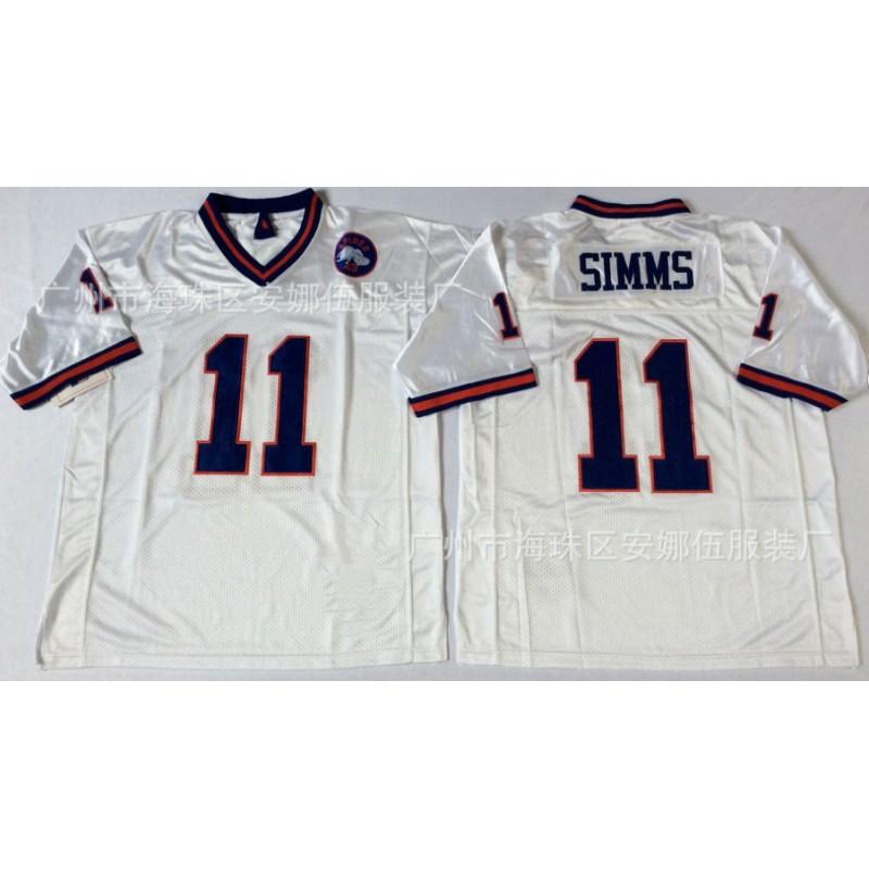 Vintage Rugby Embroidered Jersey New York Giants 58 11 Team Sports Basketball