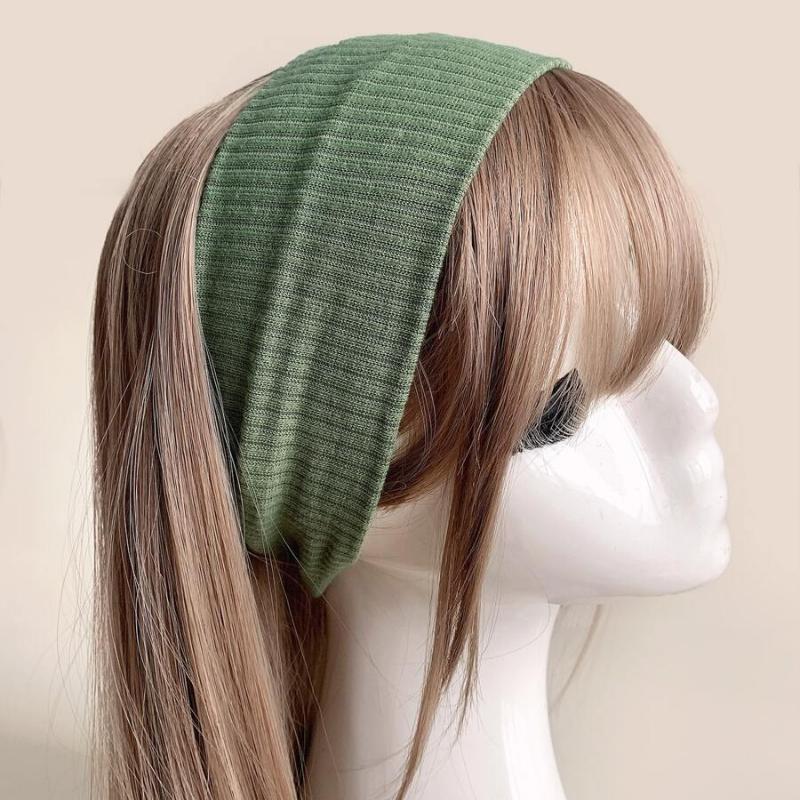 1 stk Minimalistisk Strikket Pannebånd, College Casual Sports Hodebånd Allsidige Tilbehør For Menn & Kvinner, Helårsbruk, Hårtilbehør