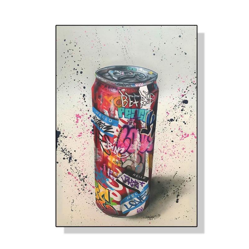 Street Graffiti Gesten Poster Leinwand Malerei Abstrakt Pop Wandgemälde für Wohnzimmer Schlafzimmer Dekoration Haus cuadros