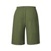 Ladies, Casual Pants, Fashionable, Solid Color, Cropped Pants, Mid Length Pants