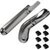 Motorcycle Exhaust Heat Shield Cover Exhaust Pipe Heat Protector for Honda Shadow VT 400 750 VT750 VT400 1997-2003