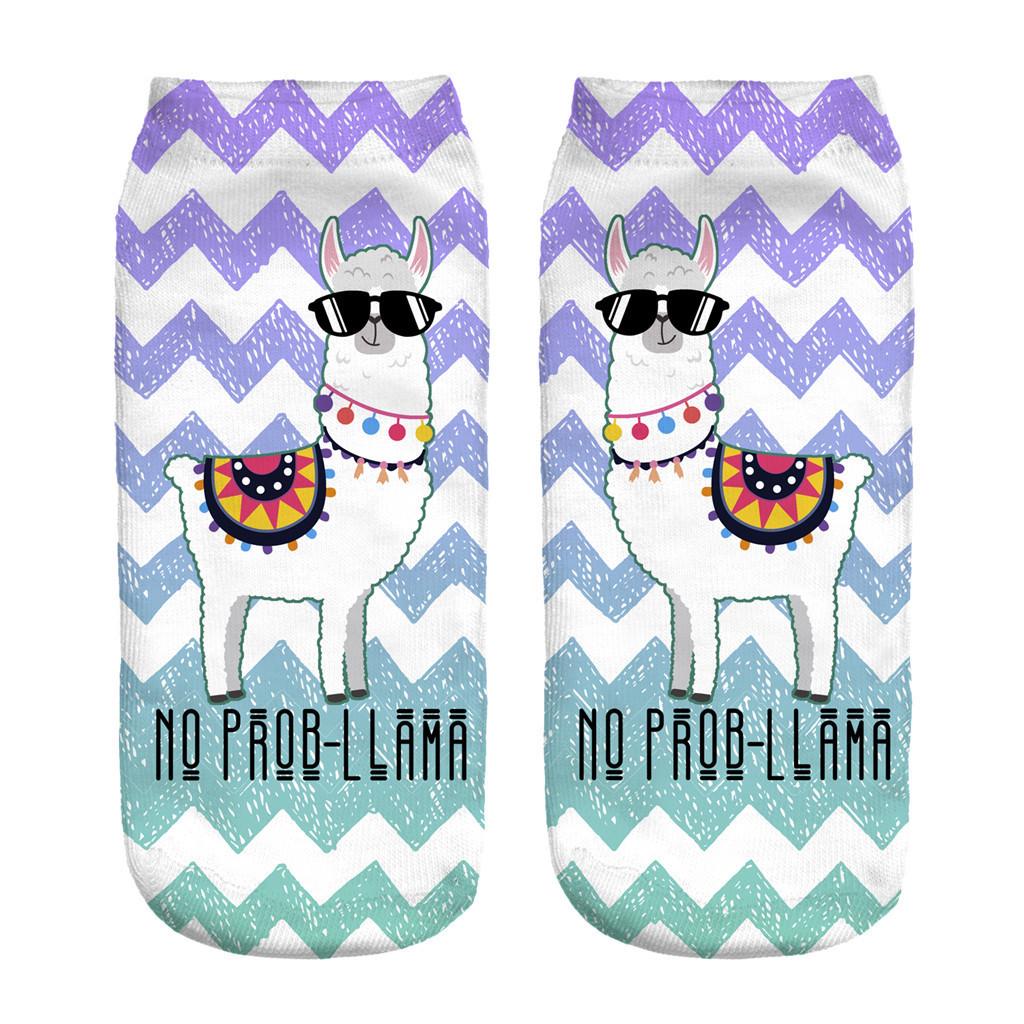 

3D цифровая печать женские носки носки для взрослых носки