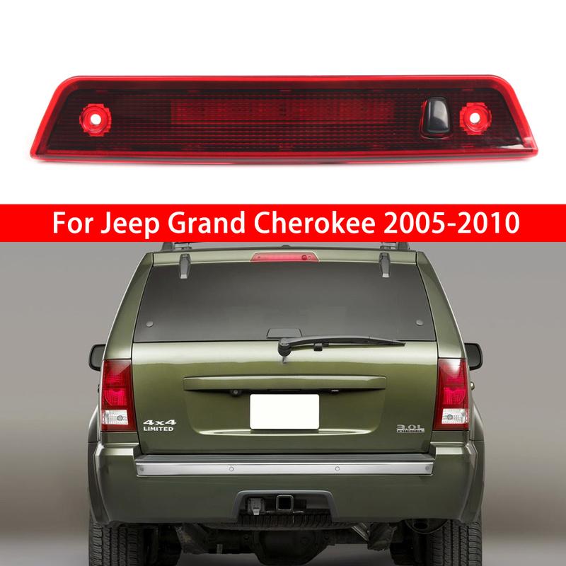 Red 3rd LED Brake Rear Tail Light Lamp For Jeep Grand Cherokee 2005-2010 2005-2010 55157397AD 55157397AA 55157397AB 55157397AC