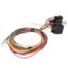8 Circuit Wire Harness Safe Heat Resistant Stable Reliable 8 Circuit Harness Kit For Rat Rods Sand Cars