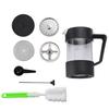 Seecin American High Borosilicate Glass French Press Coffee and Tea Maker
