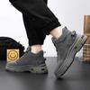 Mode 2024 Herren Plateau-Stiefel Mode Wüstenschuhe Neu Bequem Rutschfest Wanderschuhe High Top Allround-Arbeitsstiefel Bota Masculina