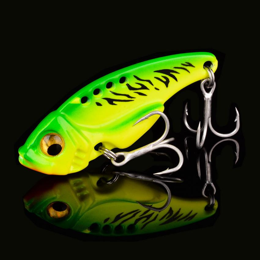 7G Full Swim Layer VibLure Bait Metal Spinner Fake Bionic Bait for Long Casting Freshwateishing Special for Bass And Perch 4.2CM