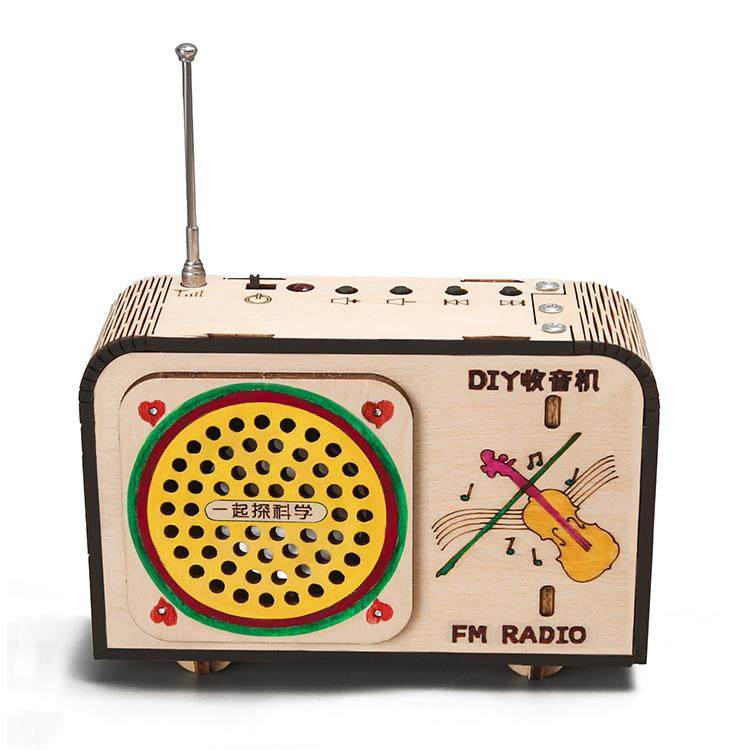 Science And Technology Small Production Children DIY Radio Model Hand-assembled Toys Scientific Experimental Materials Science And Education Frontier