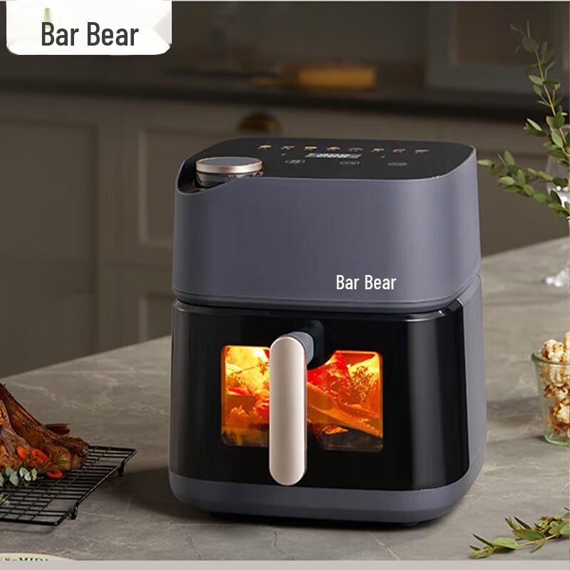 Bear 6L Smart Air Fryer with Visual Window CN plug (adapter included)