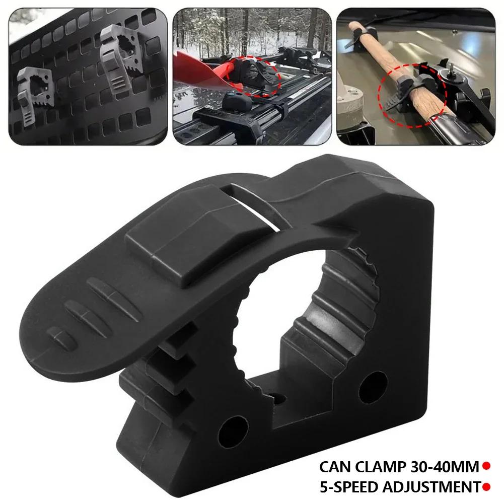 Shovel Mount Roof Rack Rubber Quick Fist Clamp Mounting Bracket, Wall Mount Kit For Truck Overlanding Gear Off Road Accessories