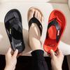 Mens Summer Flip Flops Anti Odor Non Slip Soft Sole Trendy Beach Sandals Casual Outdoor New