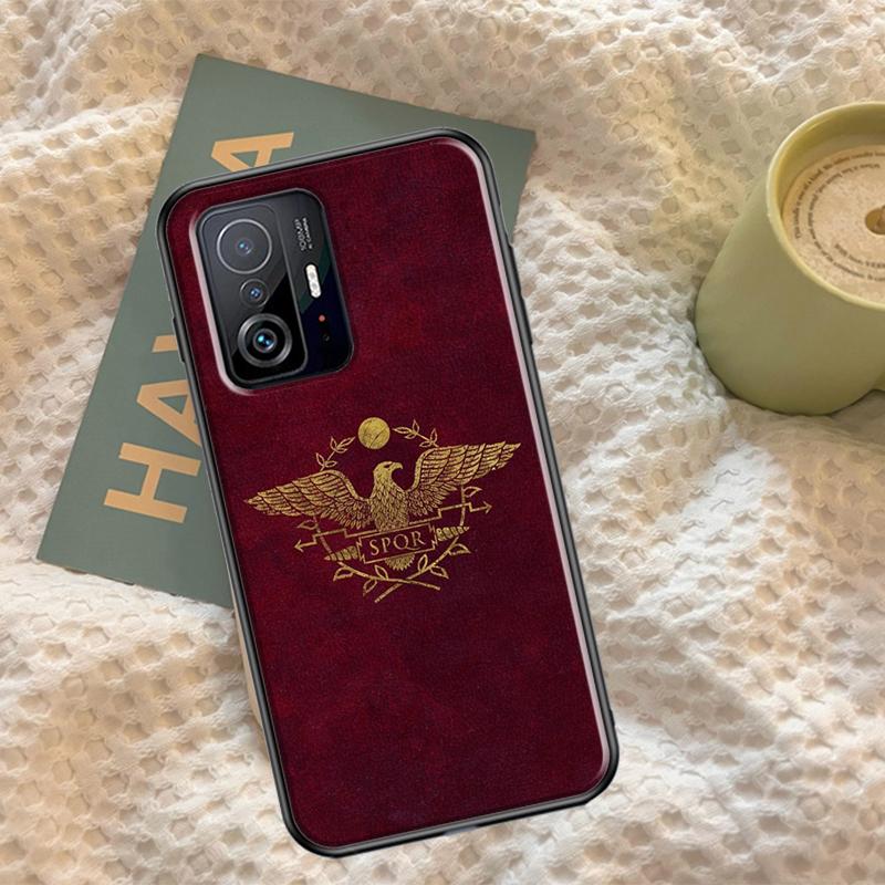 SPQR Roman Imperial Legion Cover For Xiaomi 12T 11T Pro 12 13 Lite Case For POCO X5 X3 Pro X4 F4 GT F3 M5s F5 Pro Coque
