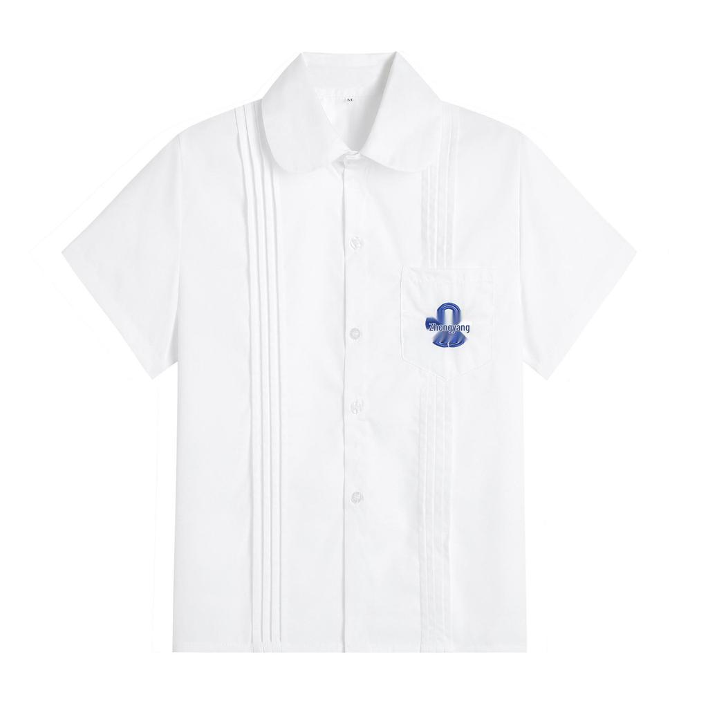 Taiwan High School Uniform Set: Women's JK Short-Sleeve & Long-Sleeve Plus Size Academy Style Graduation Outfit