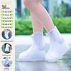 Banyuren Zippered PVC Mid-Tube Rain Shoe Covers