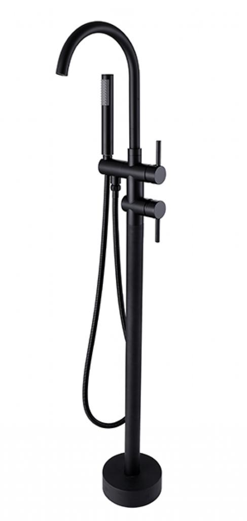 ILLUSION II gold floor-standing bathtub tap Besco