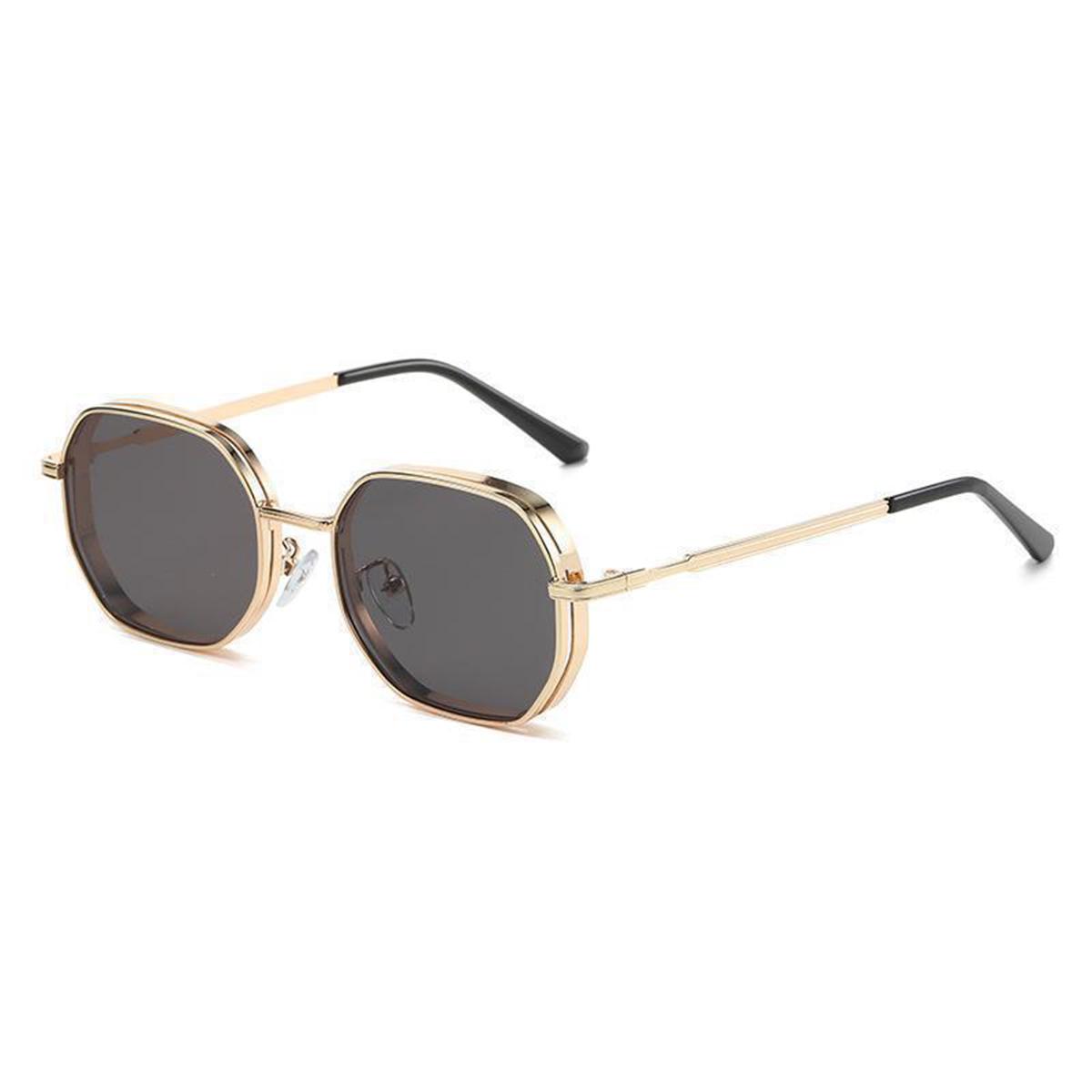 Metal Fashion Round Men s Sunglasses Outdoor Driving Driving Fishing Gradient Sunglasses Women s Sunglasses