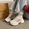 High-end dad shoes women's spring 2025 new stepping on shit soft sole showing feet small casual sports shoes women 2115