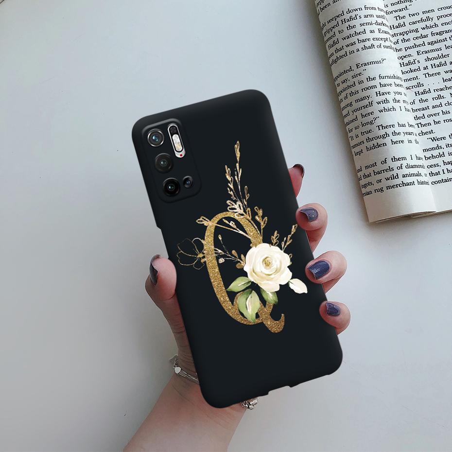 For Xiaomi Poco M3 Pro 5G Case for Poco M3 Pro 5G Cover Cute Letters Soft Silicone Phone Case for Xiaomi Poco M3 PocoM3 M 3 Pro