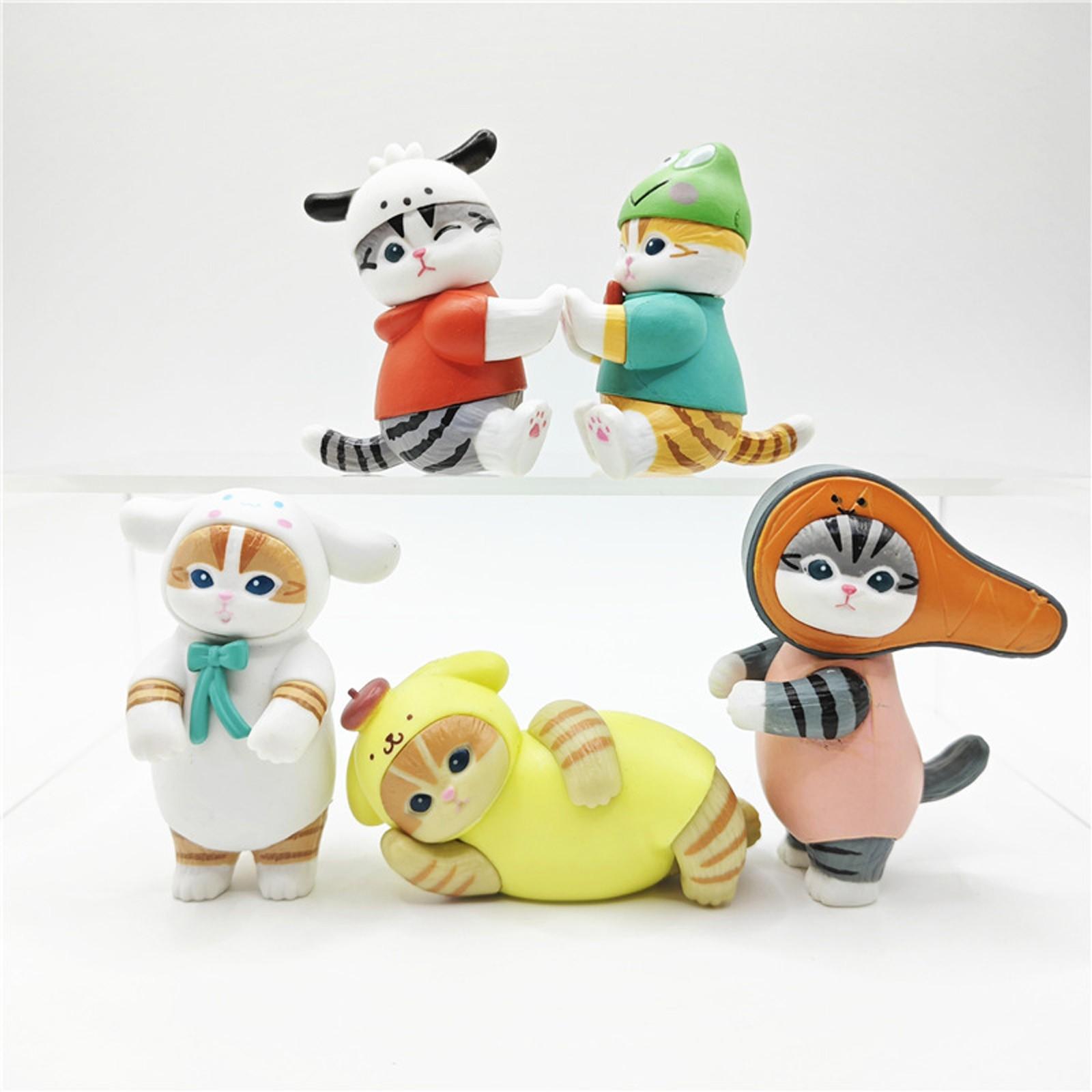 

5PC Handheld Anime Peripheral Model Ornament Gift One Size
