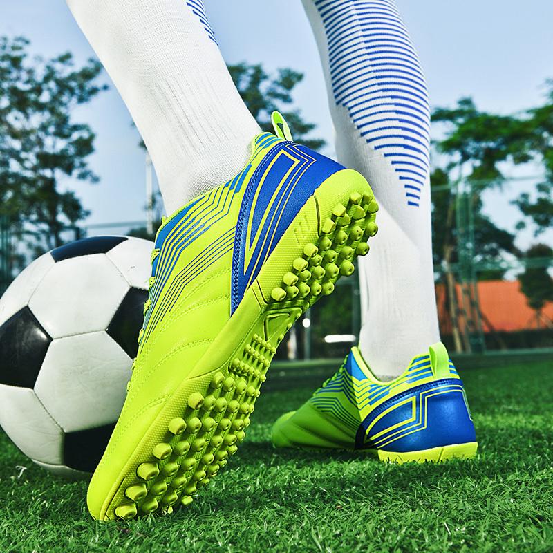 Dětské fotbalové boty Society TF školní kopačky na trávu chlapci a dívky venkovní atletická tréninková sportovní obuv
