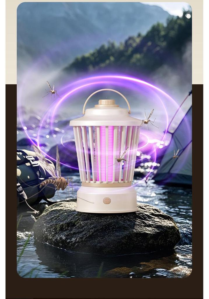 USB Rechargeable Indoor/Outdoor Electric Mosquito Killer Lamp