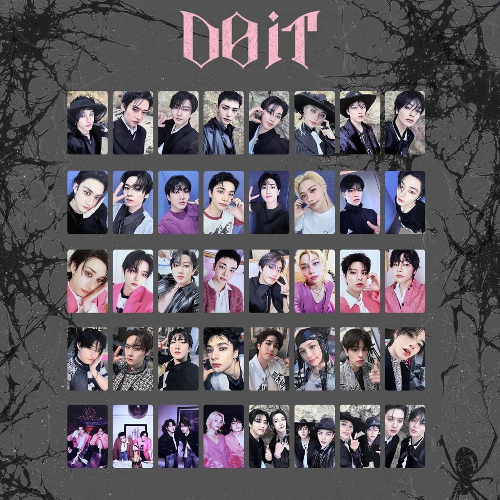 8Pcs Straykids Lomo Card New Album Skzoo It Tape: Do It Special Card Li Longfu Huang Xuanchen Fang Can Small Card Periphery