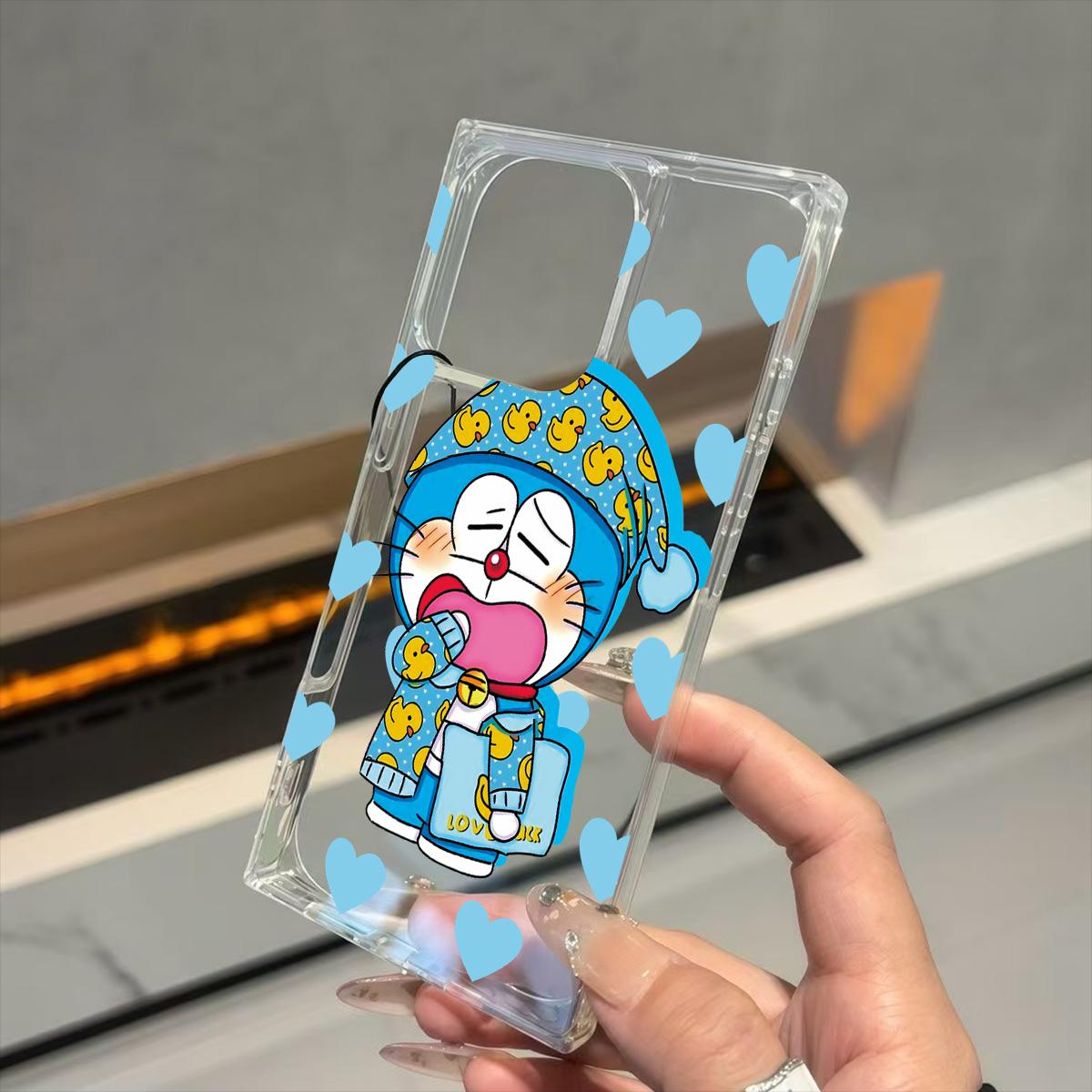 

Clear Square Back Tube Case Protection For iPhone 16 ProMax 12 15 Plus 13 14 Pro Max 11 Anti-Oxygen,Loveable Chubby Kitten Pattern Casing iphone 16