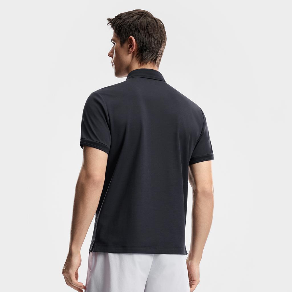 Fila Tennis Fashion Classic Simple Versatile Comfortable Moisture-Wicking Quick-Dry Sports Tennis Short Sleeve Polo Shirt Men Tops A11M623133FNV