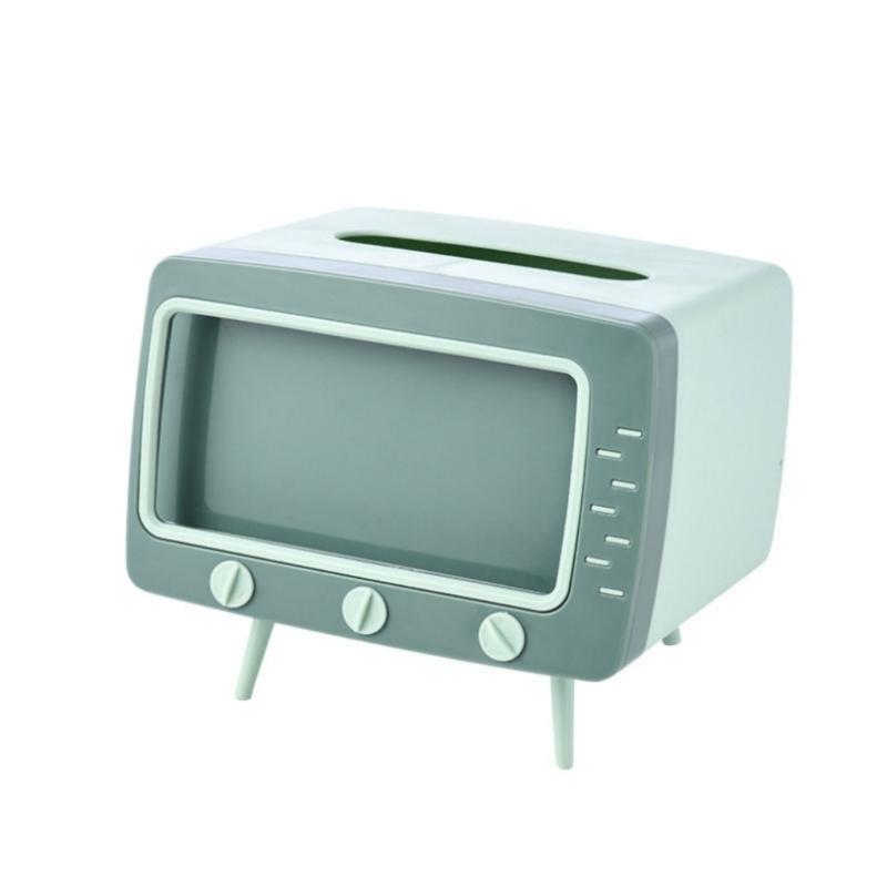 

Multifunction Tissue Box Tissue Holder Dispenser with Phone Holder for Dining Room, Kitchen Home Decors