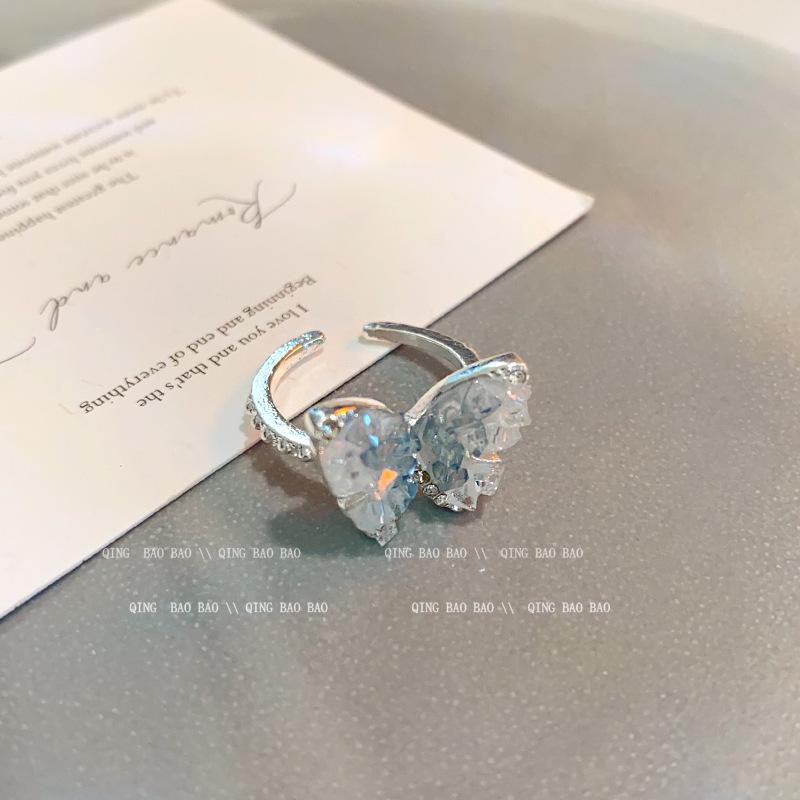 Korean-Style Niche Design Women's Adjustable Index Finger Ring: Chic, Versatile, and High-End for a Cold, Distinctive Look