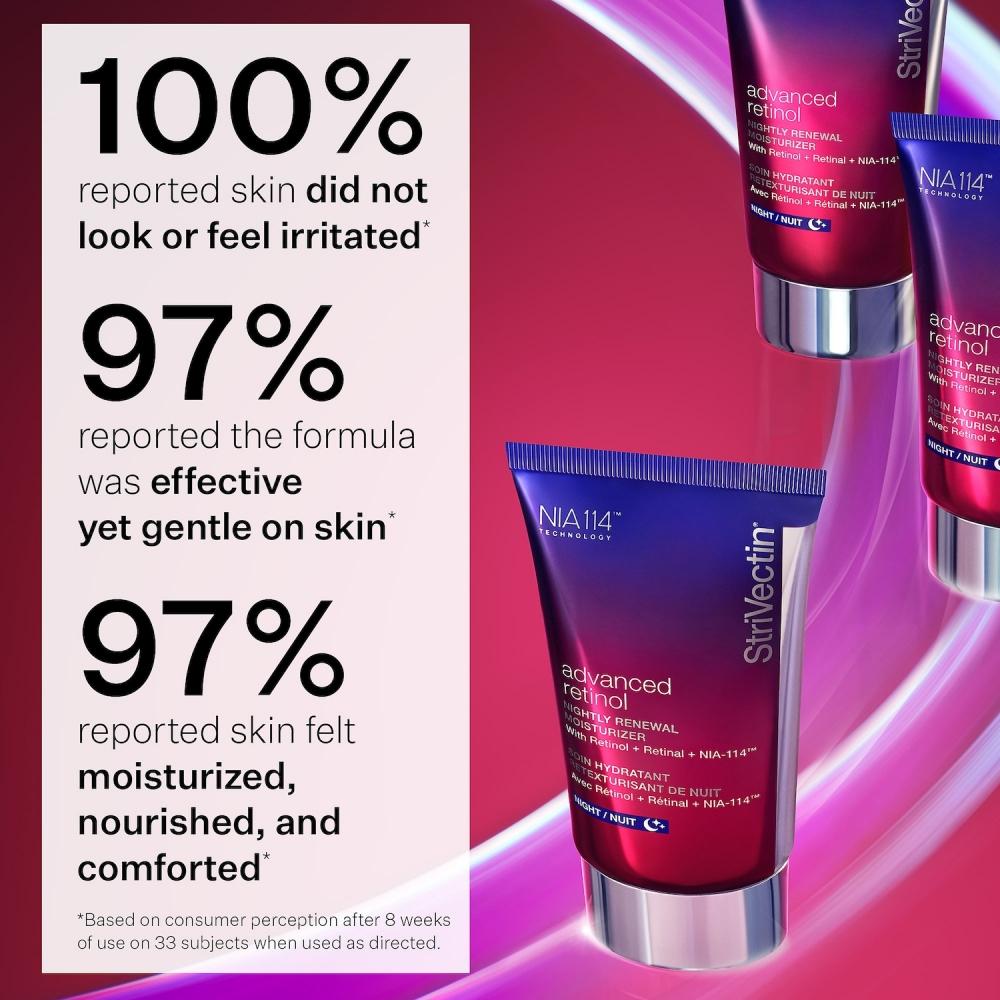 Strivectin Advanced Retinol Nacht-Erneuerungs-Gesichtsfeuchtigkeitscreme mit Retinol