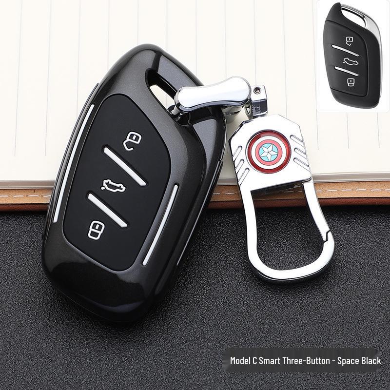 Fashionable MG Key Cover: Stylish Remote Control Shell with Buckle for Personalized Car Key Decoration