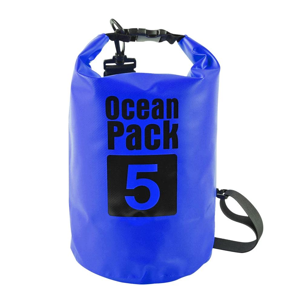 2L/3L/5L/10L/15L Waterproof Dry Bag Storage Outdoor Swimming Kayak River Hiking Float Sailing Canoe Diving Compression Backpack