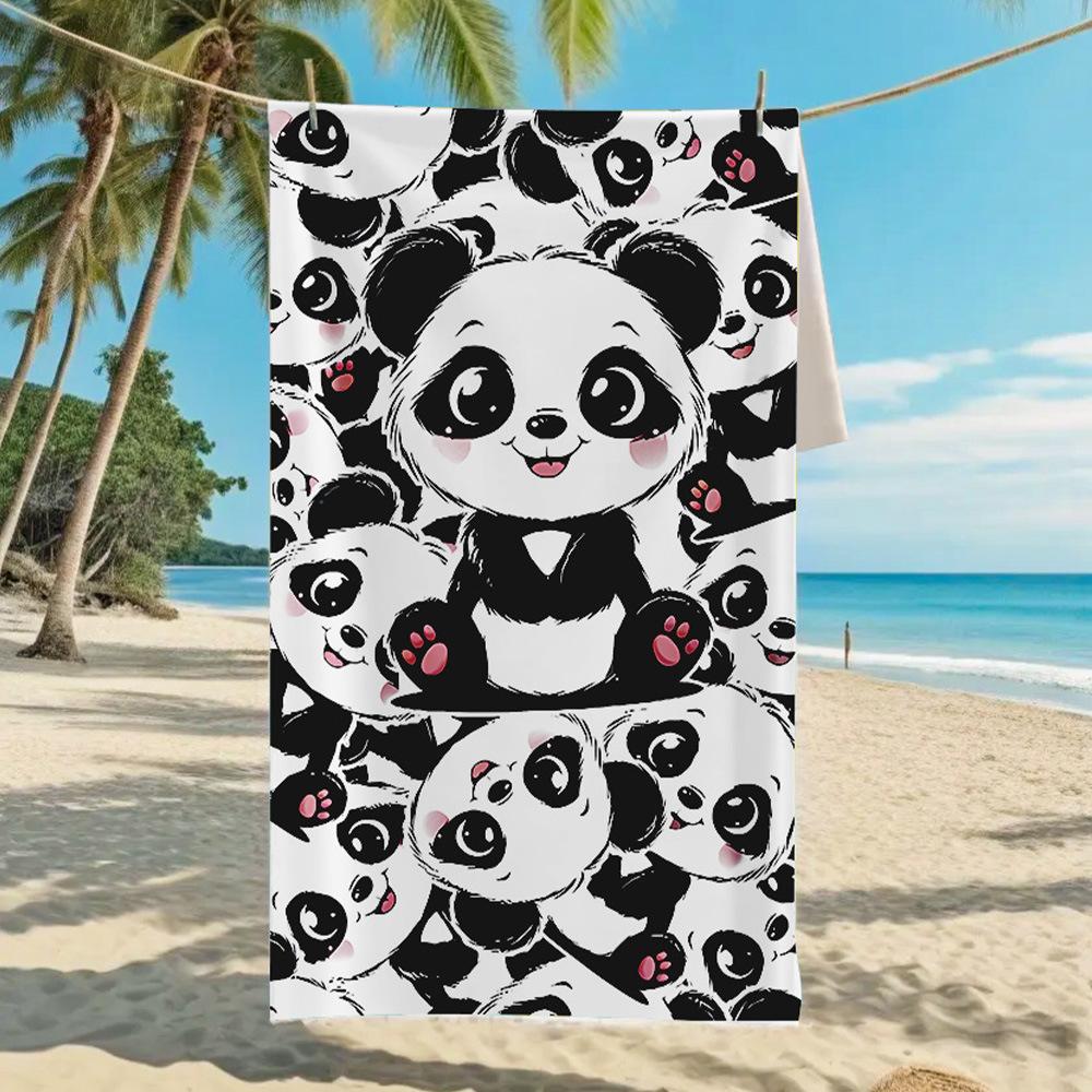 2026 Mermaid Tail Beach Towel Printed Towel Seaside Vacation Absorbent Beach Towel