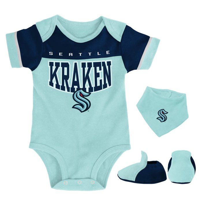 Outerstuff NHL Bébé Bib & Bootie Seattle Kraken