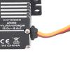 RC Servo Motor High Torque Metal Gear Low Noise with 4 Different Servo Arms Drone Servo for Fixed Wing Aircraft Airplane Toy Intelligent Robot
